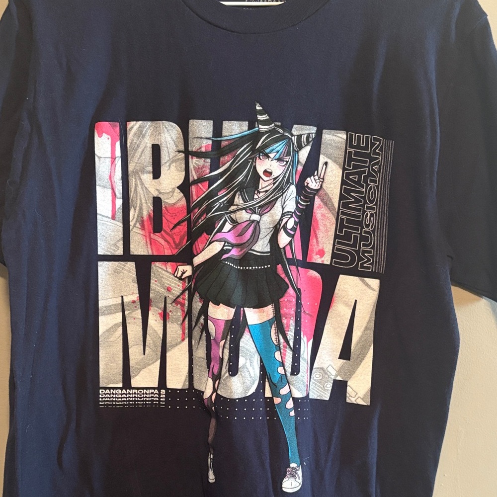 Navy blue T-shirt size M no flaws 100% cotton